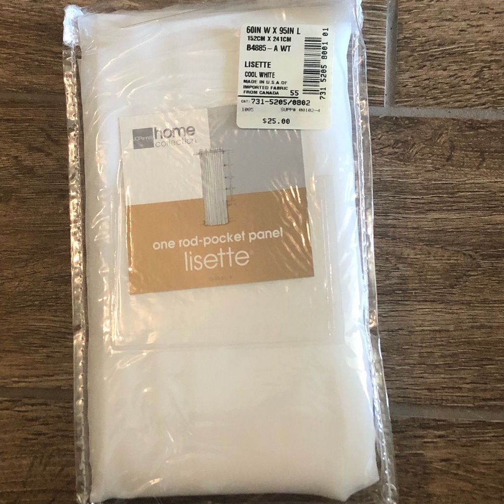 Home Collection Lisette White Panel